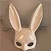 Dmsc Bar Cadeau de Noël KTV Discothèque Fête Décoration Halloween Princesse Lapin Lapin Divertissement Masque Masque Fille (Color : C)