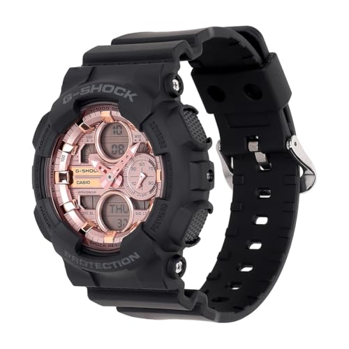 Image of Casio G-Shock Women GMA-S140PG-1ADR Analog-Digital Black Watch Women (G1800)