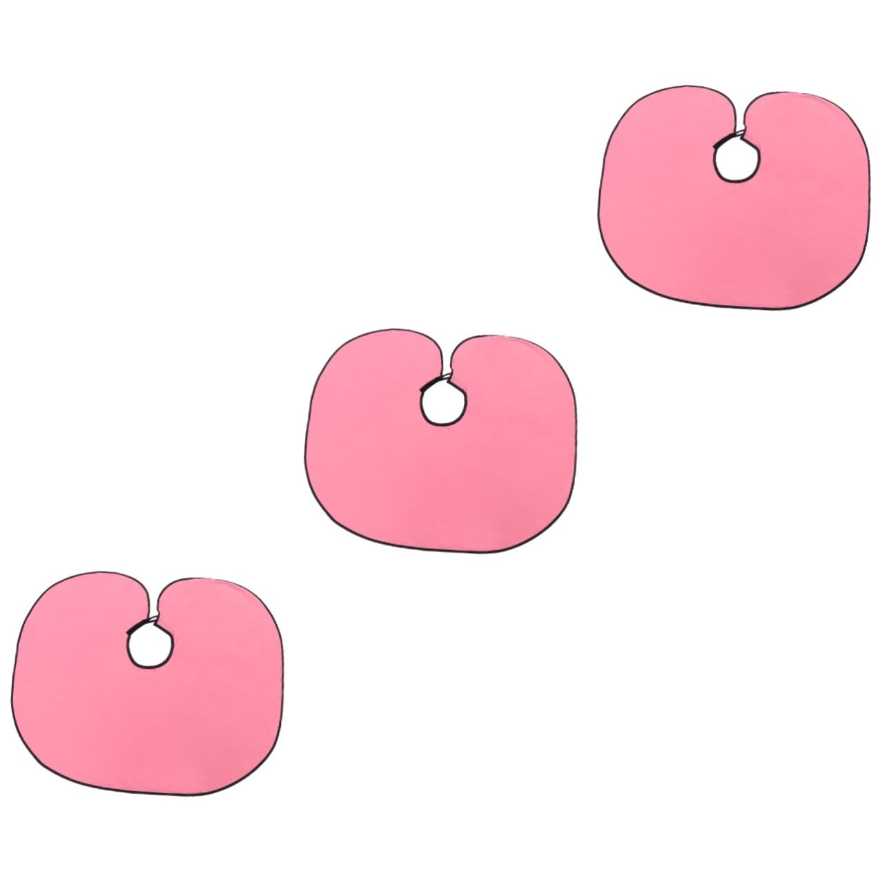 Healeved 3pezzi Mantellina Per Parrucchiere Grembiule Rosa Per e Tinta e Resistente Design Unisex Protegge La Dei