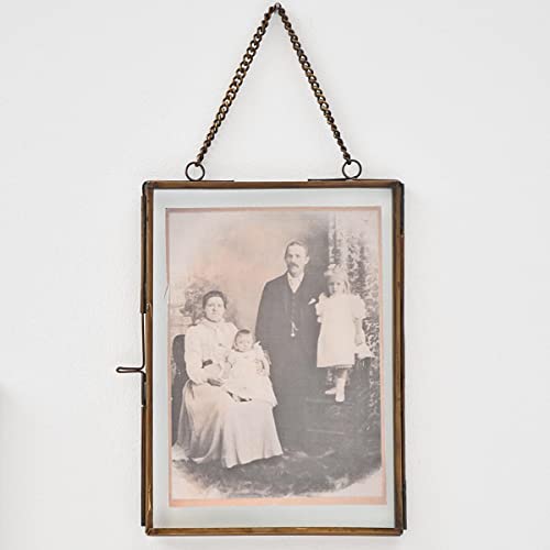 DECOCLICO Passage Vernet - Cadre Photo Laiton 13x18 cm - 13 X 18 cm - Verre Cover