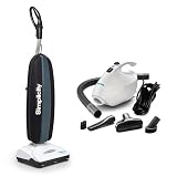 Simplicity Vacuums Cleaning Bundle – Freedom Cordless Upright + Flash Hand Vac with Tools – Lightweight Vacuum Cleaners for Home Carpet, Hard Floors and More