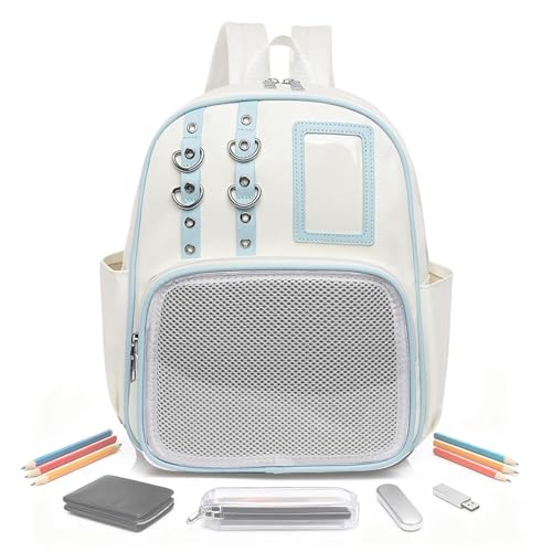 Bolso de almacenamiento de PU estético con tablero de alfileres para viaje