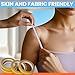 Double Sided Fabric Tape Heavy Duty for Hem, Fashion Dress, Cloth, Curtains, High Adhesive Sticky but Removable and Residue free, No Sewing or Ironing need, Multipurpose, 0.5 in x 33FT/10m x 4Rolls