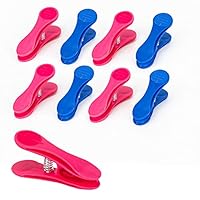 ARVO Clothes Pegs Pack of 20, Soft Grip clothes pegs for washing line, Clothes Pin, Dark Blue and Pink Colour Laundry Pegs, Washing Line Pegs, Clothes Clips for Home, Small Size 6.9 x 2.2 cm