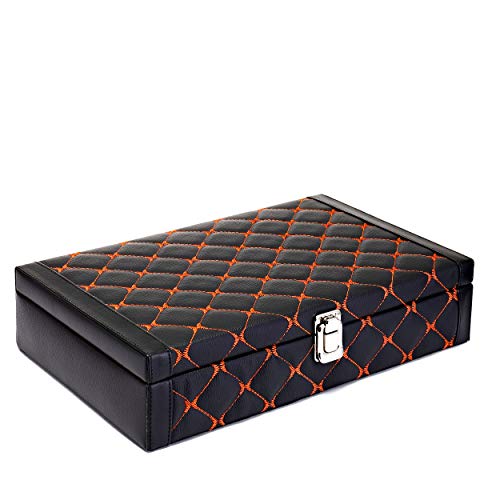 Valley PU Leather Watch case 12 Slot Faux Leather, Storage Wrist Watch Box