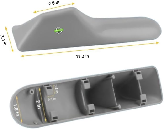 Miniatura 2 de EQUIP. DR US 8182233, 1059587 EDR59587X1 compatible con lavadora Whirlpool KitchenAid Lavadora de carga frontal deflector de tambor (1) se adapta al