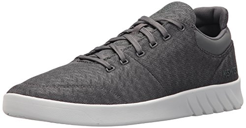 K-Swiss Men's AERO Trainer T Sneaker, Castle Gray/White, 10 M US