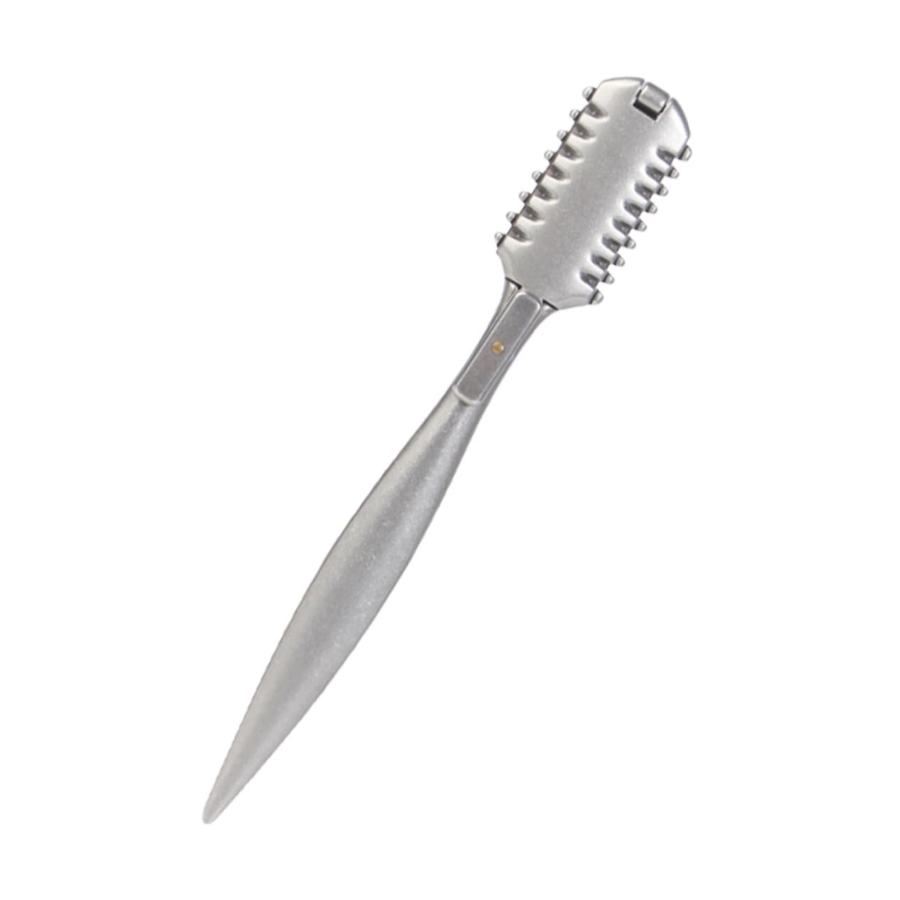FRCOLOR 5 Stück Halter für Haarschneidewerkzeuge rasierpinsel rasiergel Haarschneidemaschine rasierlatz Trimmer Splissschneider haarkamm Kamm zum Haare schneiden Aluminiumlegierung Silver
