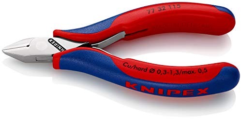 Preisvergleich Produktbild KNIPEX Elektronik-Seitenschneider (115 mm) 77 32 115