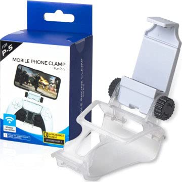 New World Mobile Phone Clip Holder for PS5 Controller Foldable Mobile Phone Stand Mount Clamp Bracket with Adjustable Stand for Playstation 5 Wireless Controller-image-35