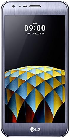 LG X Cam Smartphone, Display IPS 5.2" HD, 4G LTE, Doppia Fotocamera 13MP e 5MP Grandangolare con frontale 8MP, Memoria interna 16 GB, 2 GB RAM, Titanio [Italia]