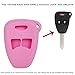 Keyless2Go Replacement for New Silicone Cover Protective Case for Remote Keys FCC M3N5WY72XX OHT692427AA OHT692715A - Pink