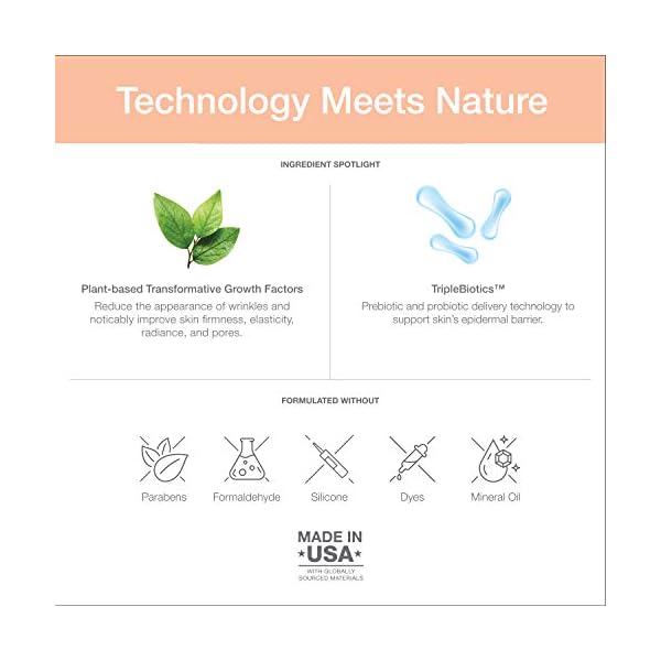 SeroVital Beauty™ DeepMoisture Recovery Whip™ – Age Defense – Face Moisturizer for Women – Anti Aging Cream – Supports Skin Barrier – Moisturizing Anti Wrinkle Formula – Ceramides – Probiotics