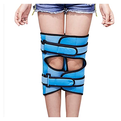 Ceintures de correction des jambes bleues et ajustables pour posture adulte
