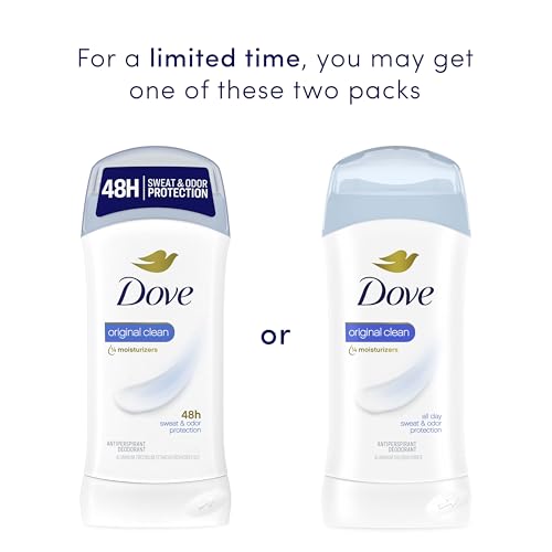 Image of Dove Antiperspirant Deodorant Stick Original Clean 2.6 oz 2PK