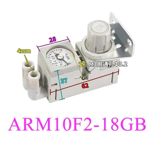 Vanne de régulation de pression ARM10F2 pour montage sur mini bloc - 2