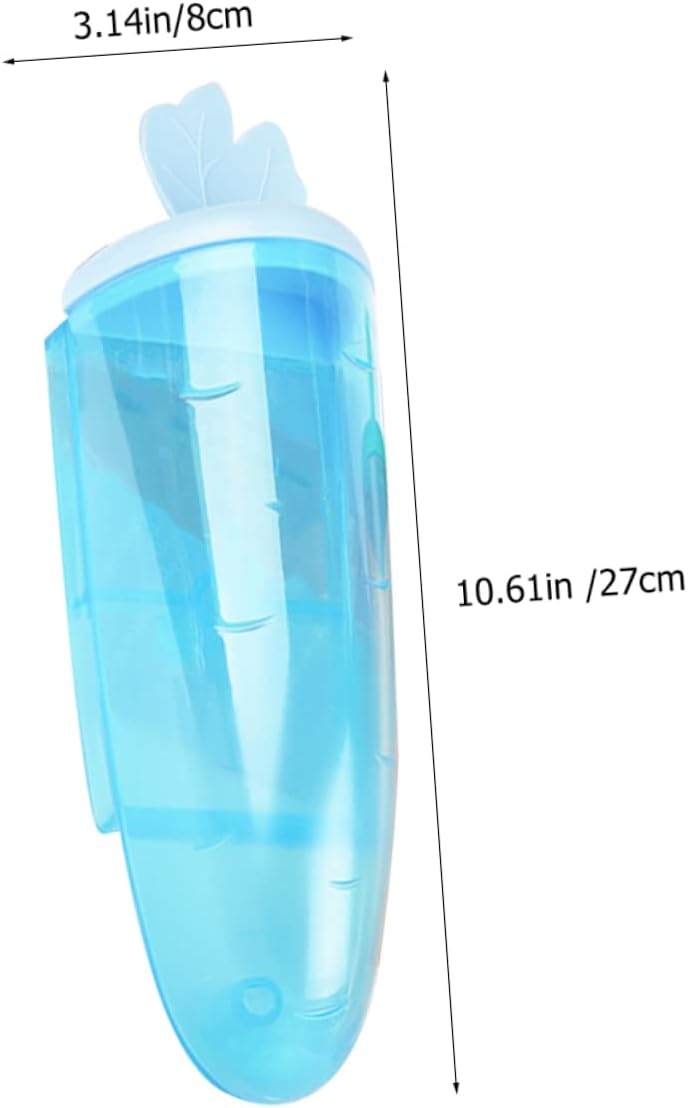 Happyyami Attach Carrot Shape Pet Water Dispenser Leak Hanging Water Feeder for Chinchillas and Small Pets and Non- Design Easy to Install