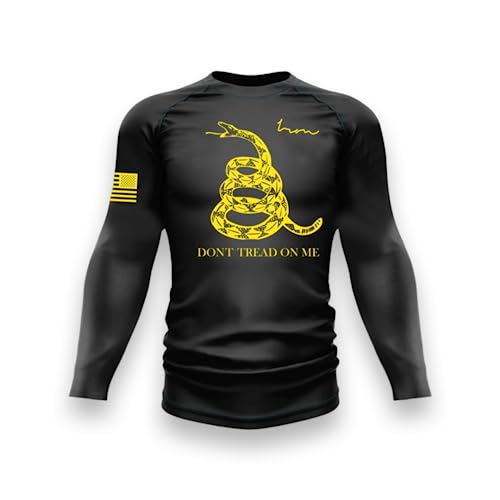 Long Sleeve Dont Tread on Me Rash Guard
