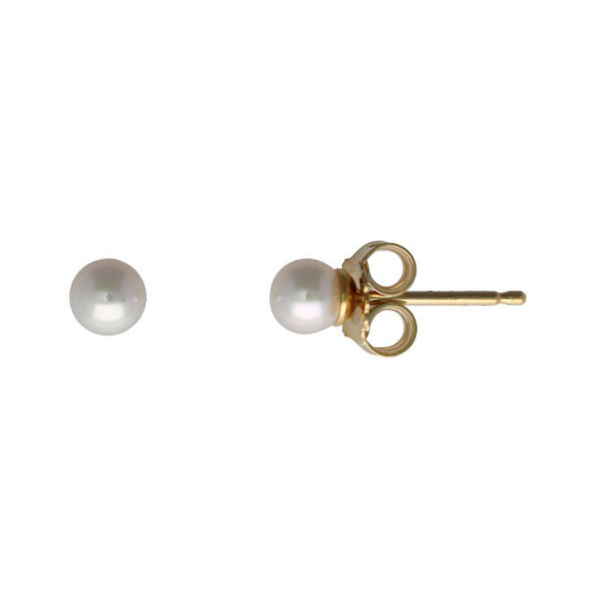 Majorica Pendientes de Botón con Perlas - Colección Cies - Elaborados con Plata Rodiada - Cierre Tipo Pincho - Pendientes de Plata para Mujer - Joyas de Mujer