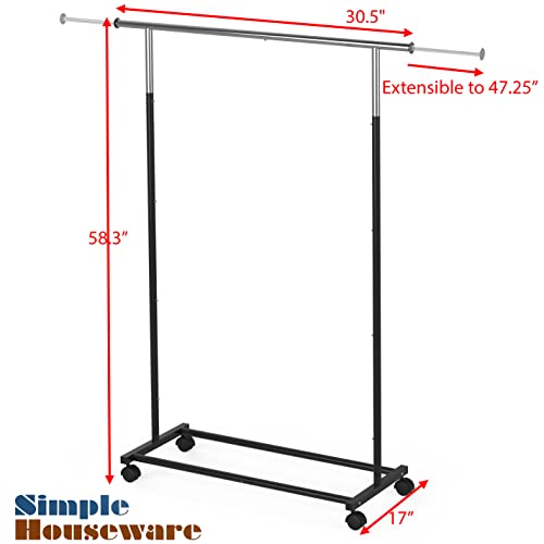 Simple Houseware BO-007-3 Standard Rod Garment Rack thumb #4