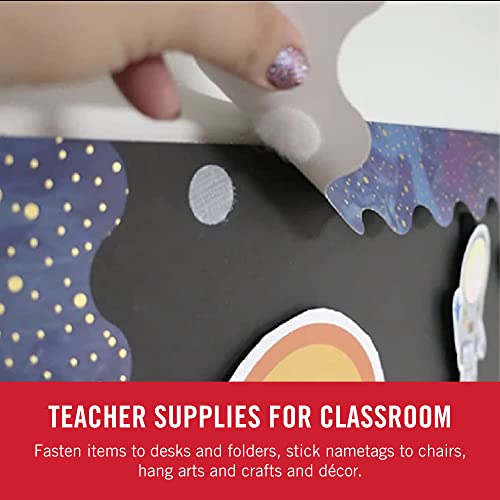 VELCRO 18 in. x 3/4 in. Thin Clear Fasteners Tape 91326 - The Home Depot