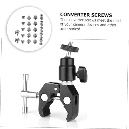 Image of 22pcs Camera Screw Mount Set 1 /4 Inch to 3 /8 Inch Converter