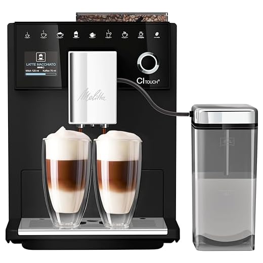 Melitta CI Touch Kaffeevollautomat Schwarz