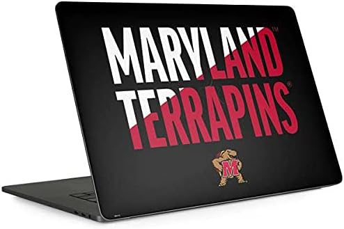 Skinit Decal Laptop Skin Compatible with MacBook Pro 13-inch with Touch Bar (2016-20) - Officially Licensed College Maryland Terrapins Logo Design