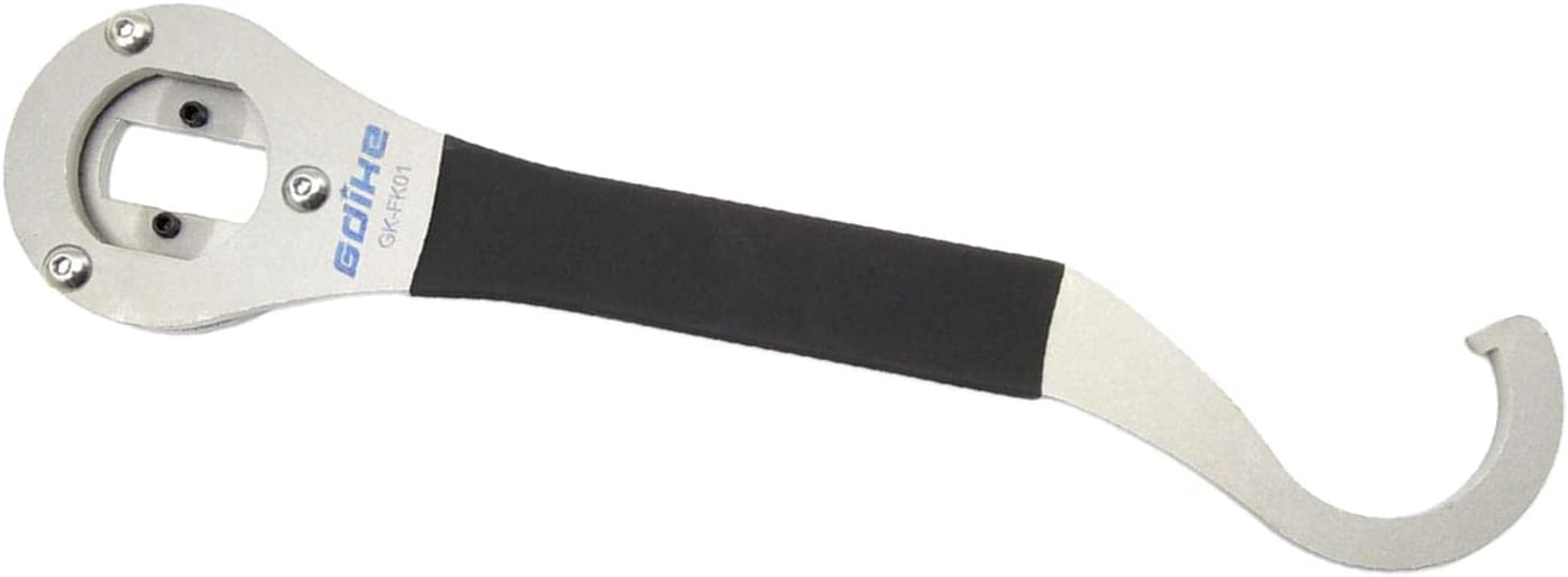 Pro Bike Headset Wrench Spanner Bottom Bracket r - Stainless Steel Repair Tool Kit for Home Mechanics - and Versatile Crank Extractor Included - for Outdoor Biking Ent