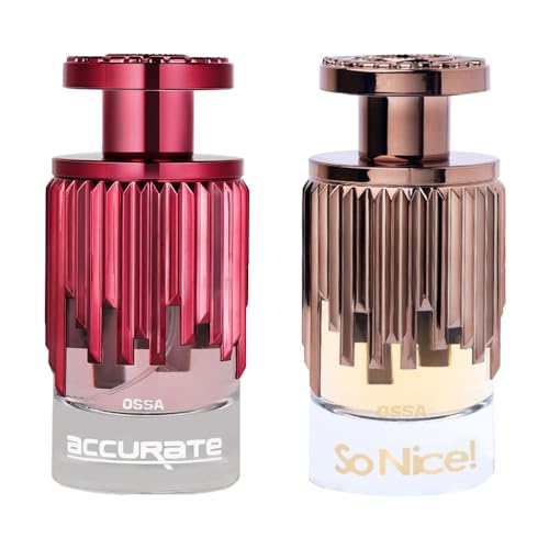 Image of Ossa Accurate & So Nice Eau De Parfum for Women, 2x100ML | Floral Fruity Notes | Long Lasting Premium Fragrance Perfume Combo | Ideal for Gifting (Pack of 2)