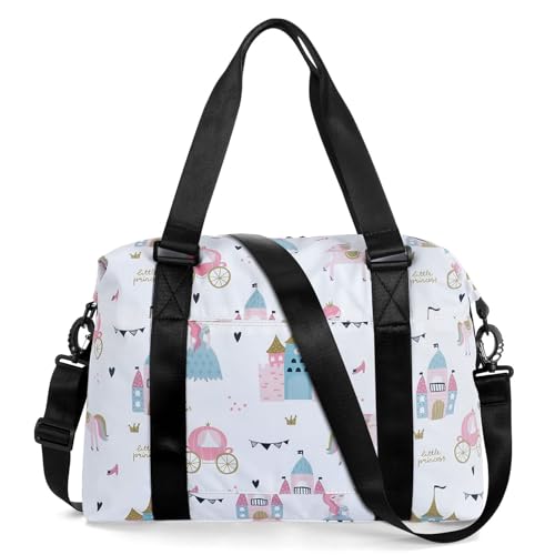 Unisex Borsone da Viaggio Grande Palestra Donna Impermeabile Borsa Sportiva Uomo Leggero Duffel Bag per Viaggi Sport Allenamento Fitness Nuoto Yoga