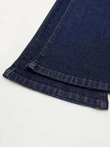 Flamingals Butt Lifting Jeans for Women Trendy High Waist Tummy Control Jeans Bootcut Flare Pants 2XL