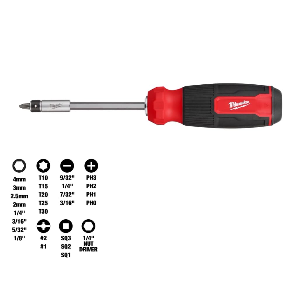 Milwaukee Electric - Tournevis multi-embouts 27-en-1
