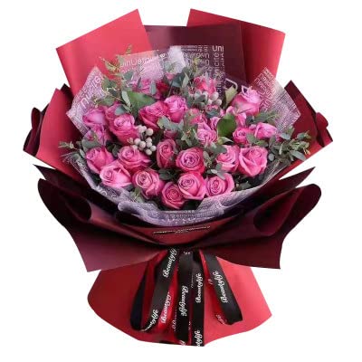 Image of Oasis Cellophane Sheets For Multipurpose Gift-Hamper Packaging 58x58cm, 20 Sheets, 50 Microns Flower Wrapping Double Side Orange & Brown