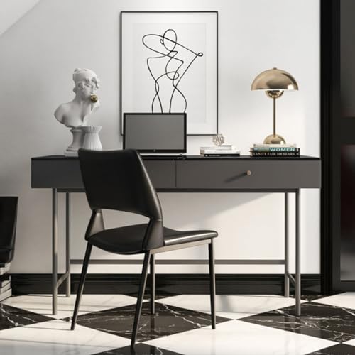 Chaises lounge pour la cuisine et le restaurant, lot de 2 sièges rembourrés en cuir synthétique