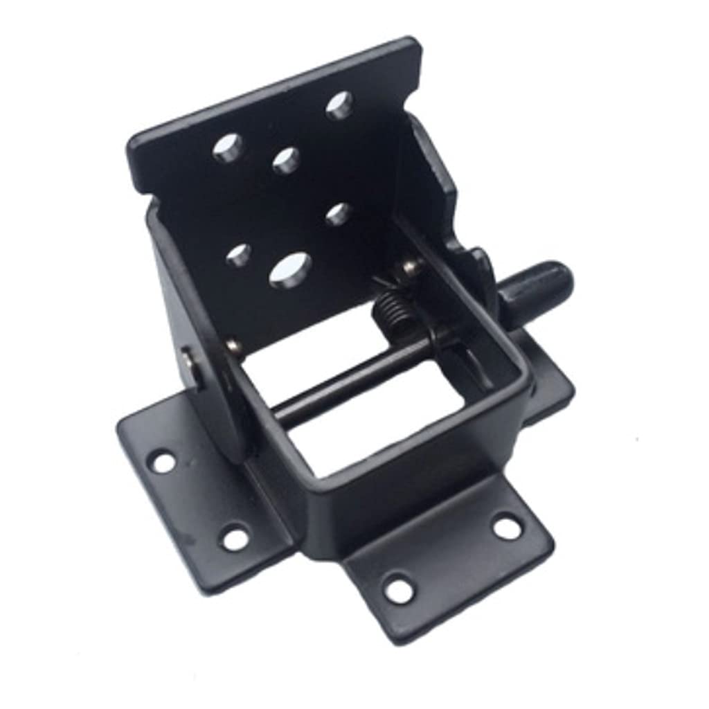 Bisagra plegable autoblocante de 90°, mesa de pozo, silla, banco, cama, mesa de centro, bisagra plegable, herrajes de hoja, accesorios for muebles, bisagras negras