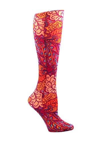 Image of Celeste Stein Therapeutic Graduated Women Compression Socks, Diabetic Socks For Womens, 8-15 mmHg For Regular Calf