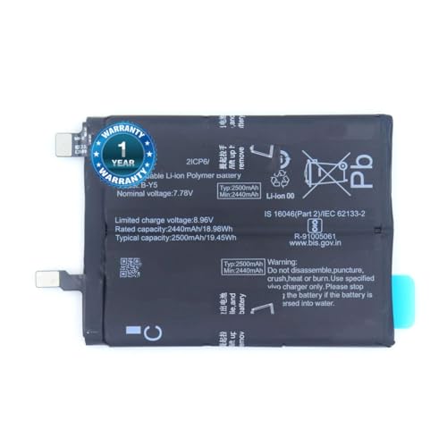 Image of Original B-Y5 Battery for Vivo iQOO Neo 7 Pro 5G (I2217) 5000mAh Battery with 1 Year Warranty ** (SEP35)