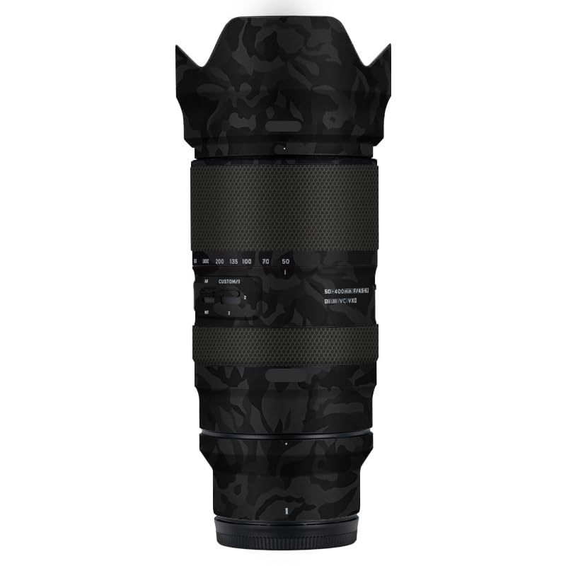 Autocollant Tamron 50-400 mm protection objectif Nikon film 50 400