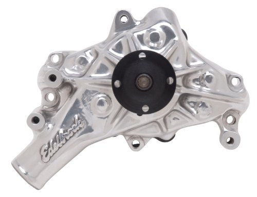 Image of Edelbrock 8821 Polished Long Style Victor Series Mechanical Water Pump
