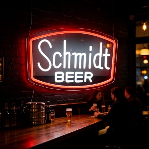Image of Beer Neon Sign Wall Light for Home Bar Man Cave Pub Party Decor