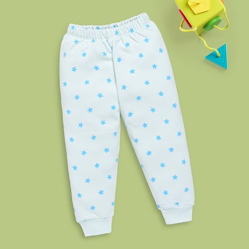Image of LuvLap Baby Boys Full Sleeve Sweatshirt & Pyjama Set Pack of 1