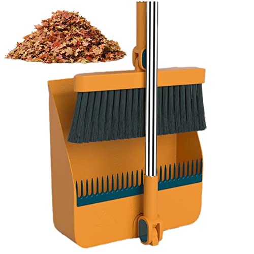 Ensemble de balais et pelles à poussière à long manche réglable pour la cuisine - 2