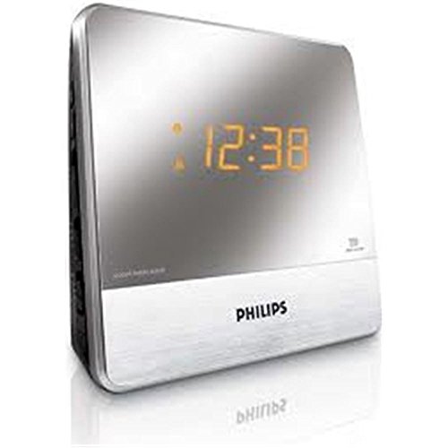 Philips AJ3231/05 Clock Radio Mirror Finish Display