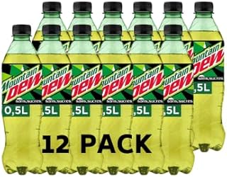 Mountain Dew Without Sugar 500 ml x 12 bottles