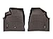 WeatherTech Custom Fit FloorLiners for Traverse, Enclave, Outlook, Acadia - 1st Row (472511), Cocoa
