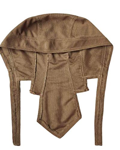 Singh Fashion Sikh Patka/Dastaar with 3 Tani/String, Corduroy/Cottroise Skull Cap (Pack of 2) Beige-picture-29