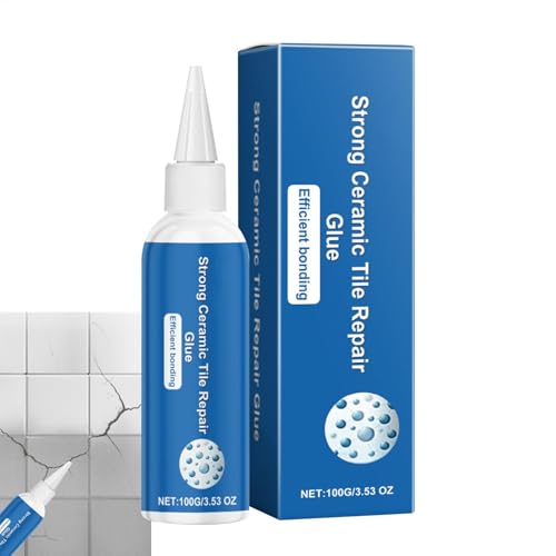 HunicandIU Adhésif pour carrelage en céramique, colle de réparation pour céramique - Adhésif pour carrelage Super Glue | Colle à carrelage adhésive forte, colle étanche à séchage rapide, réparation de
