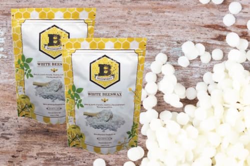White Beeswax Pellets (1 lb) | 100% Pure, Cosmetic Grade, Triple-Filtered Beeswax for DIY Skin Care, Lip Balm, Lotion, and Candle Making - Image 4