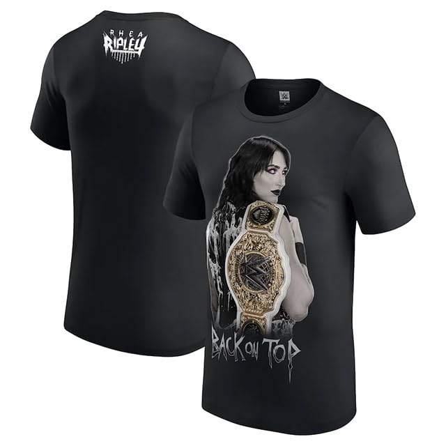 Amazon.co.jp: [WWE AUTHENTIC] Size L リア リプリーモデル Tシャツ